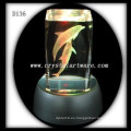 K9 3D Laser Crystal Penguin Souvenir